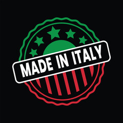 made in Italy stamp, made in Italy label, Italy origin badge, Italian product stamp, made in Italy seal, Italian quality label