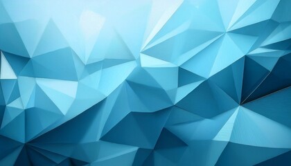 Obraz premium free photos abstract light blue polygon background generative ai
