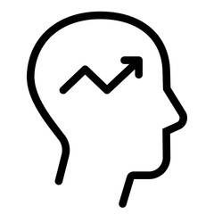 Motivation Icon Inspirational Symbol for Productivity and Goal Setting