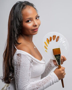 Young African-American Teen Woman Graduation