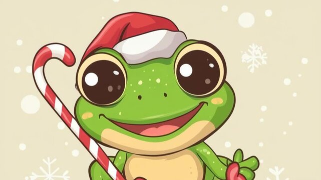 santa claus with christmas tree