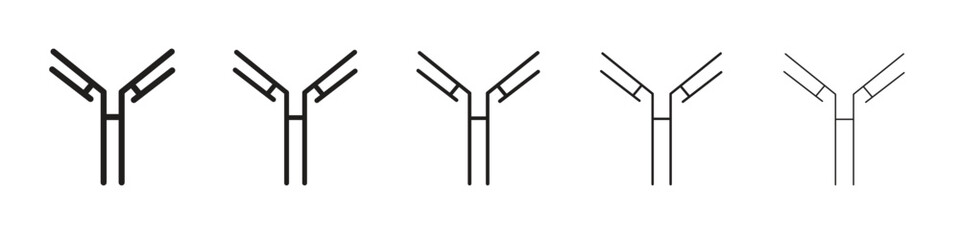 Antibody icon vector, Symbol, logo illustrations