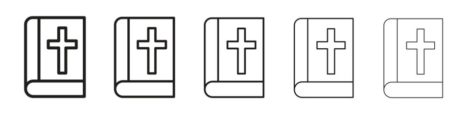 Bible icon vector, Symbol, logo illustrations