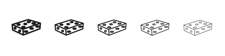 Halva icon in trendy filled solid style in black and white colors