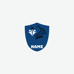 3866 educational logo school college university learning institute book academy organization