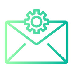 email gradient icon