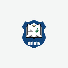 3902 educational logo school college university learning institute book academy organization