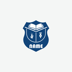 3921 educational logo school college university learning institute book academy organization