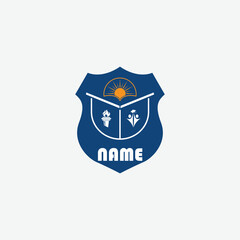 3930 educational logo school college university learning institute book academy organization