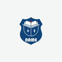 3938 educational logo school college university learning institute book academy organization [Converted]