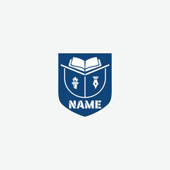 3975 educational logo school college university learning institute book academy organization