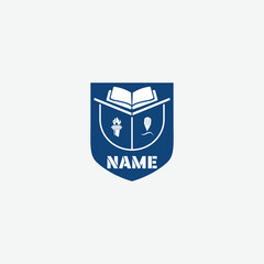 3976 educational logo school college university learning institute book academy organization