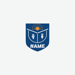 3982 educational logo school college university learning institute book academy organization