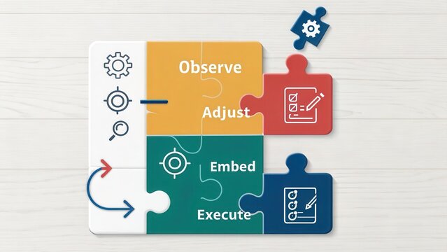 Strategy Puzzle for Business Growth and Development Processes