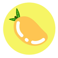Mango Fruit Illustration
