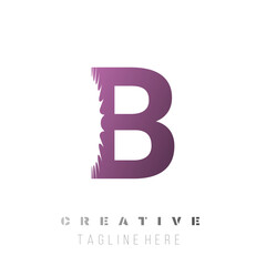 B Logo Design – Minimal and Creative Monogram , Letter B Icon – Business and Branding Identity