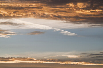 Sanset over Gironde Estuary, Randonnee entre Histoire et Nature, France, Europe