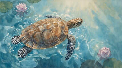 green sea turtle