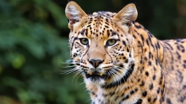 The kodkod (Leopardus guigna) is the smallest wildcat of the Americas in Conguillio National Park, a nature reserve of Chile.
