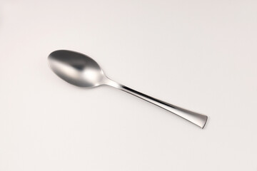 spoon on white background
