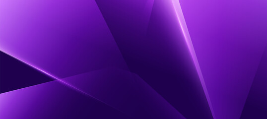 Modern abstract banner. abstract polygon elegant purple background vector for branding business presentation