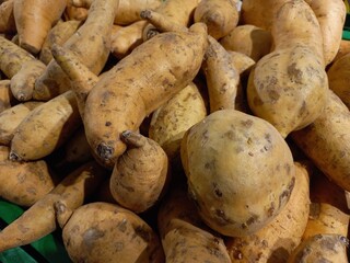 Honey sweet potato or Cilembu sweet potato is a local sweet potato originating from Indonesia.