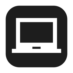 Laptop icon representing laptop functionality or feature.