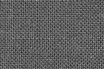 A close up of a black and white fabric with a pattern of squares