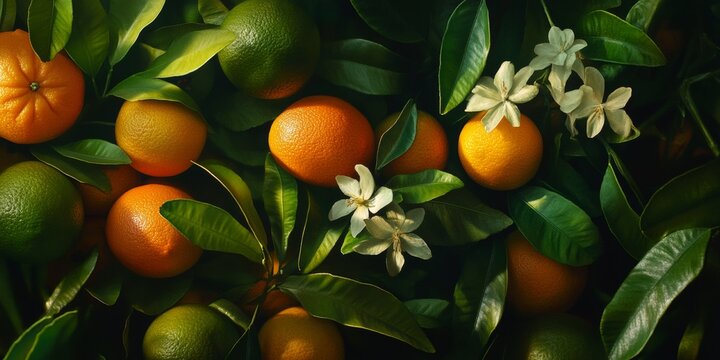 Orange Fruits Close Up