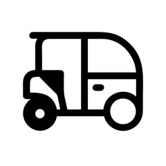 Fototapeta premium three wheele icon