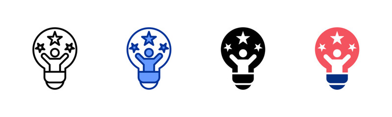 Talent icon sheet multiple style collection
