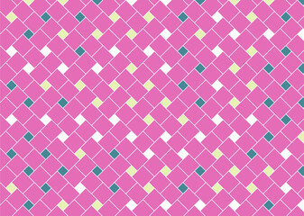 幾何学的なタイル模様 背景