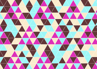 幾何学的なタイル模様 背景