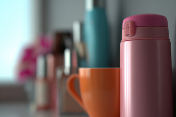 studio shot of various objects arranged to highlight contrasting colors