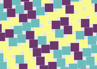 幾何学的なタイル模様 背景