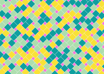 幾何学的なタイル模様 背景