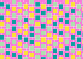 幾何学的なタイル模様 背景