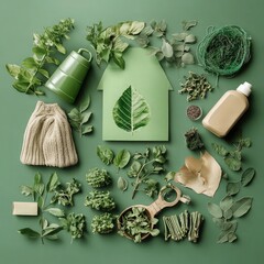 Green lifestyle choices eco-conscious living sustainable fashion zero-waste living ethical consumption renewable energy clean food products eco-friendly products responsible consumerism