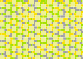 幾何学的なタイル模様 背景