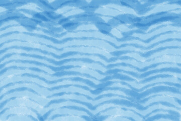 Obraz premium やさしい波柄の藍色背景素材