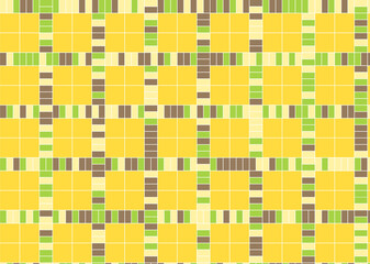 幾何学的なタイル模様 背景