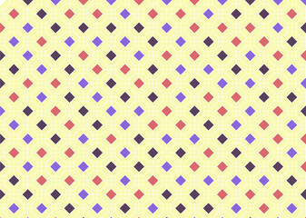 幾何学的なタイル模様 背景