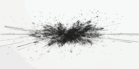 Abstract explosion graphic