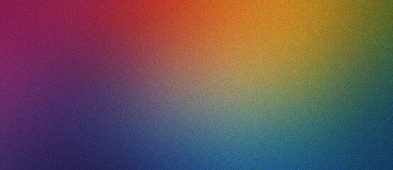 Obraz premium lilc, orange and coral Gradient noise texture dreamy background with smooth fade for clean design and art usage