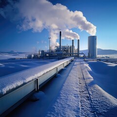 Geothermal energy solutions renewable earth-powered energy heating cooling systems sustainable energy resource low emissions carbon neutral eco-friendly infrastructure