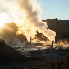 Geothermal energy solutions renewable earth-powered energy heating cooling systems sustainable energy resource low emissions carbon neutral eco-friendly infrastructure