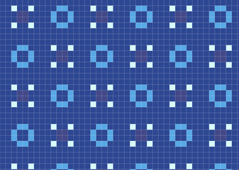 和をイメージしたドット柄 タイル 背景