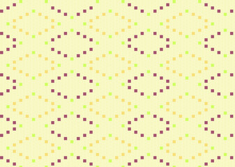 和をイメージしたドット柄 タイル 背景