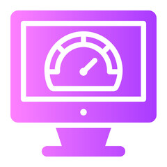 speedometer gradient icon