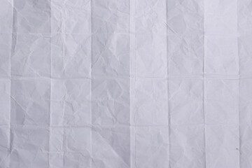 Folded White Paper Texture Background


